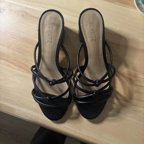 Schutz Women's Black Footwear - Picture 1 of 3